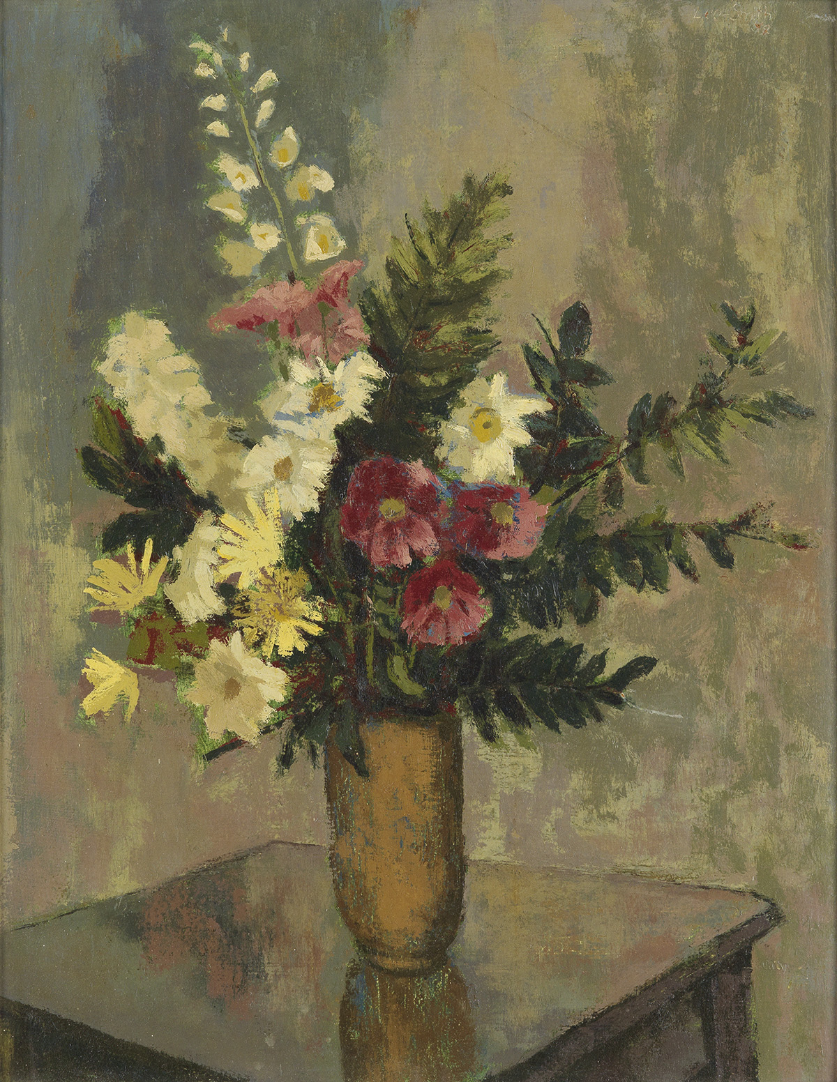 HUGHIE LEE-SMITH (1915 - 1999) Untitled (Floral Still Life).